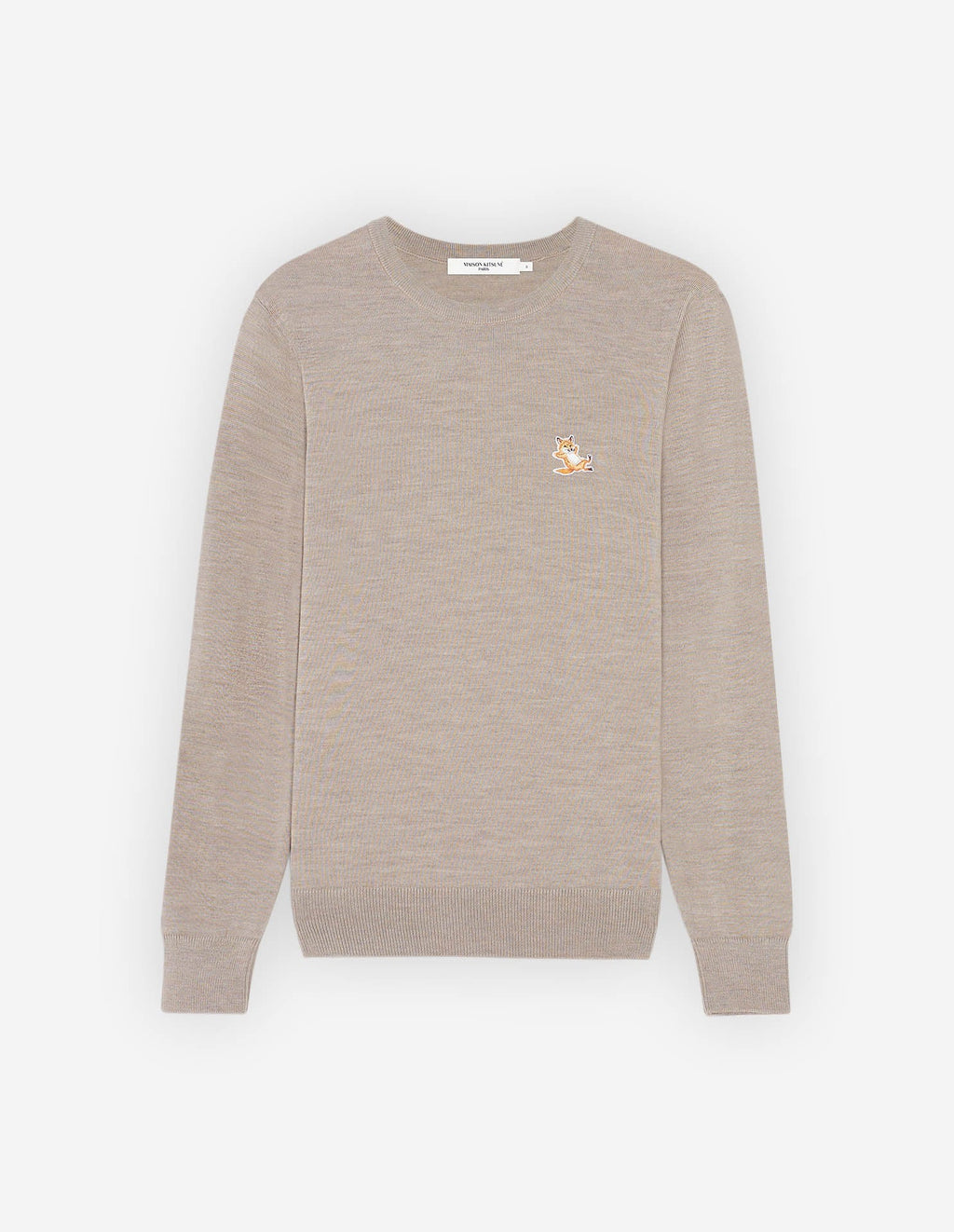 CHILLAX FOX PATCH CLASSIC R-NECK JUMPER