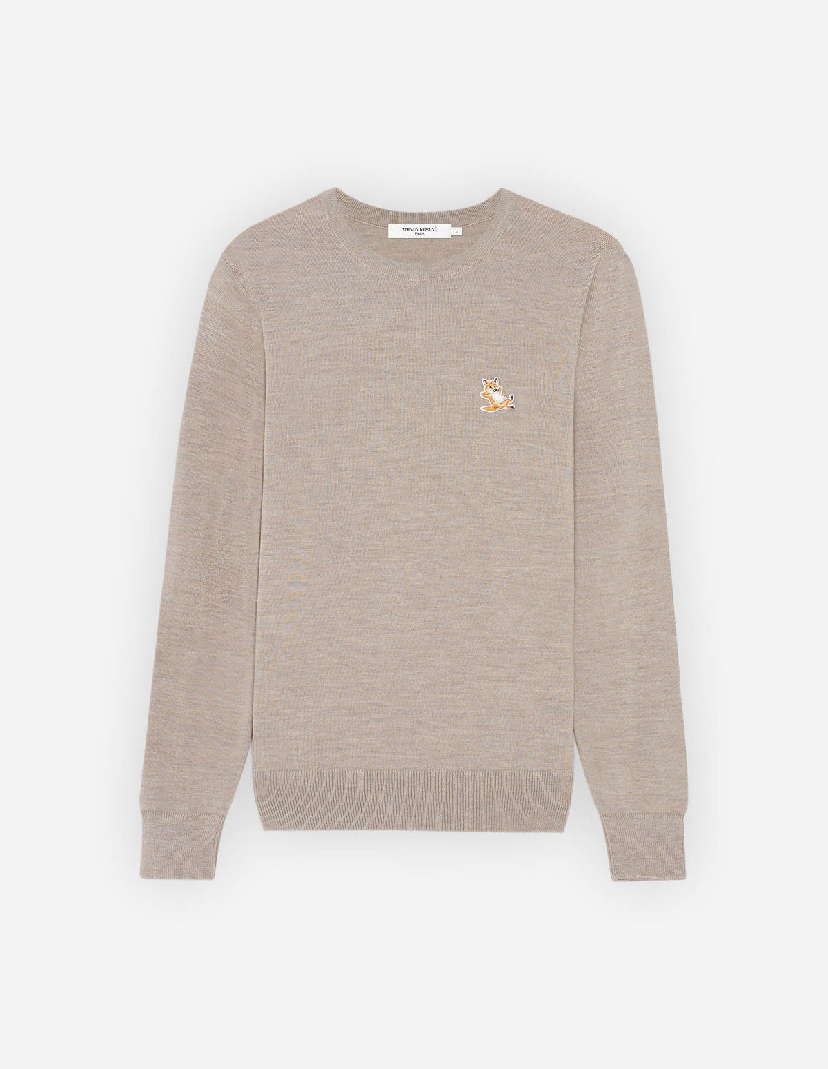  CHILLAX FOX PATCH CLASSIC R-NECK JUMPER
