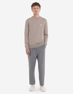  CHILLAX FOX PATCH CLASSIC R-NECK JUMPER