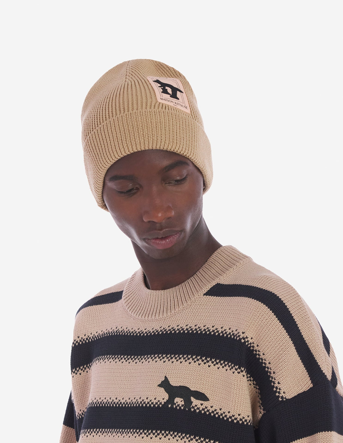  CREST PATCH BEANIE