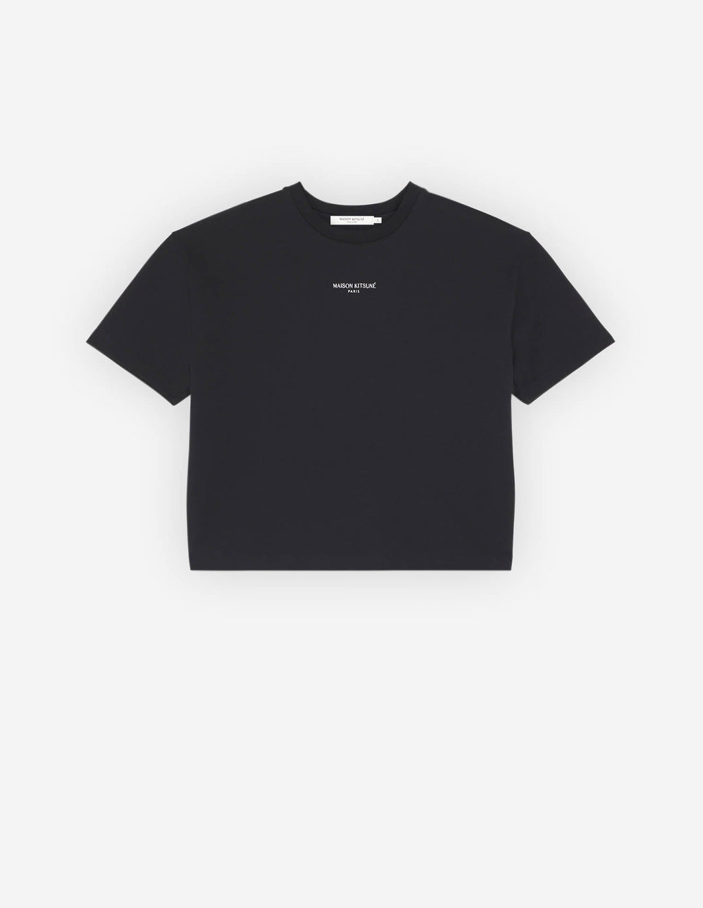  MAISON KITSUNE PARIS EMBROIDERED BOXY TEE-SHIRT