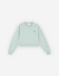  FOX HEAD PATCH CROPPED SWEATSHIRT