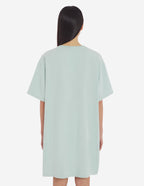  FOX HEAD PATCH RELAXED TEE-SHIRT DRESS