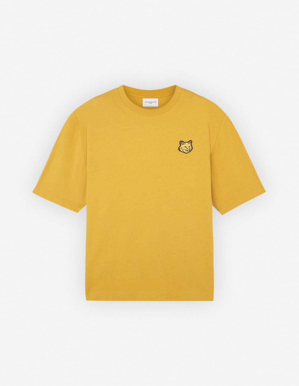  BOLD FOX HEAD PATCH OVERSIZE TEE-SHIRT