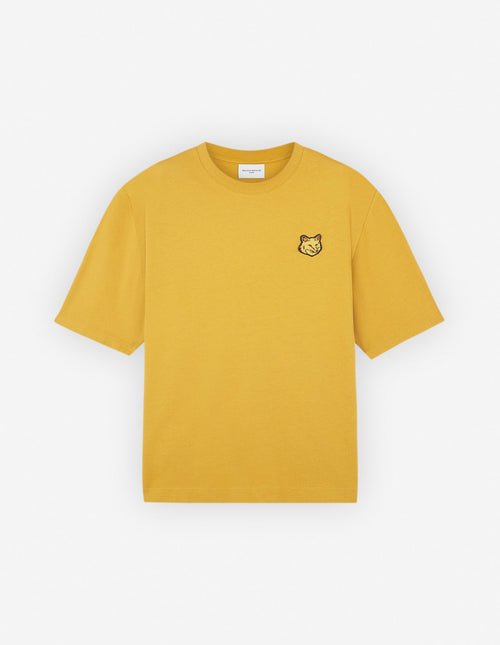  BOLD FOX HEAD PATCH OVERSIZE TEE-SHIRT