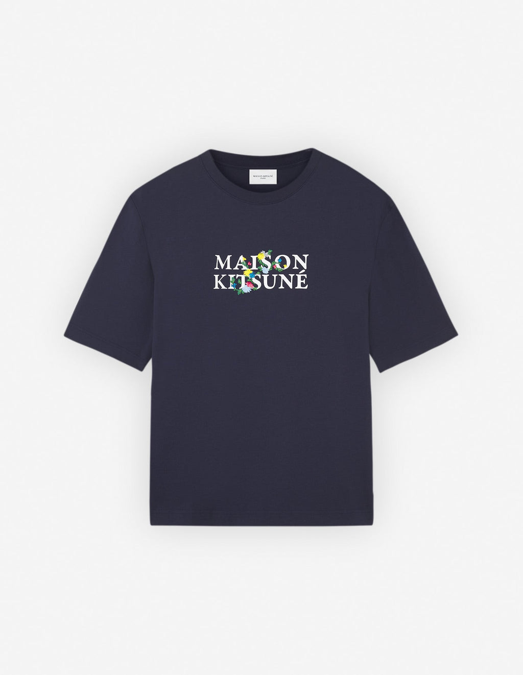  MAISON KITSUNE FLOWERS OVERSIZE TEE-SHIRT