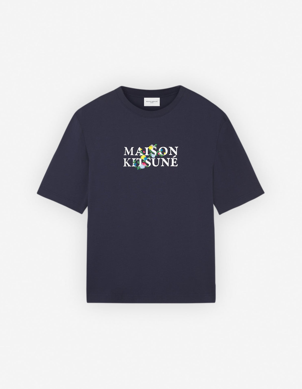  MAISON KITSUNE FLOWERS OVERSIZE TEE-SHIRT