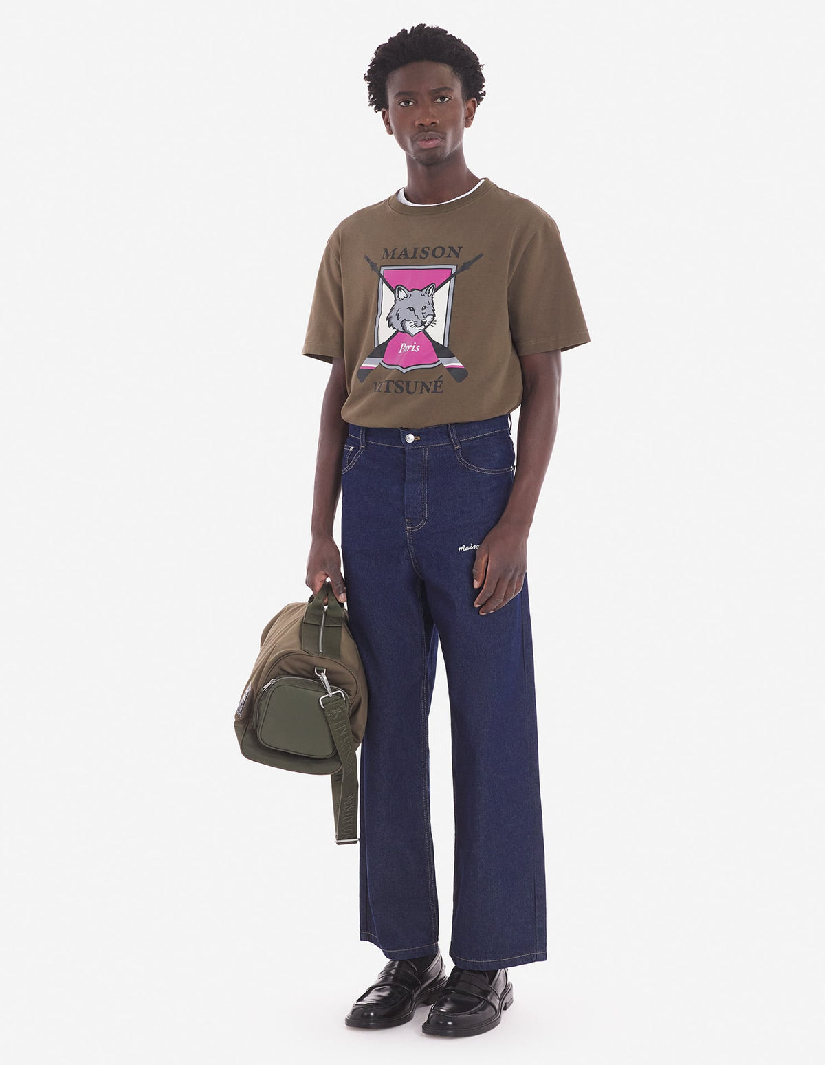  COLLEGE FOX PRINTED COMFORT TEE-SHIRT