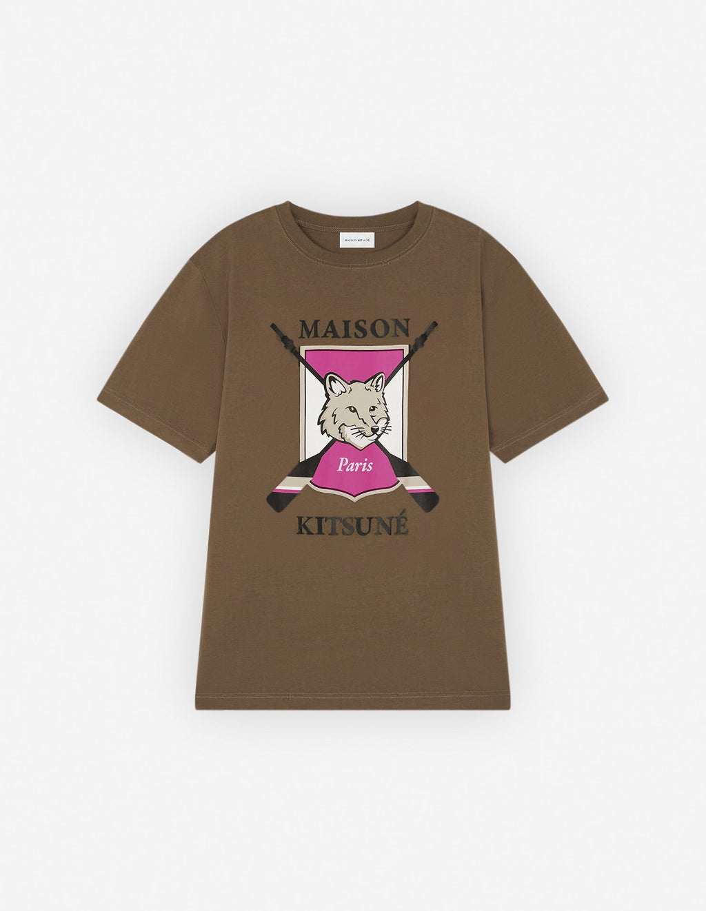  COLLEGE FOX PRINTED COMFORT TEE-SHIRT