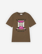  COLLEGE FOX PRINTED COMFORT TEE-SHIRT
