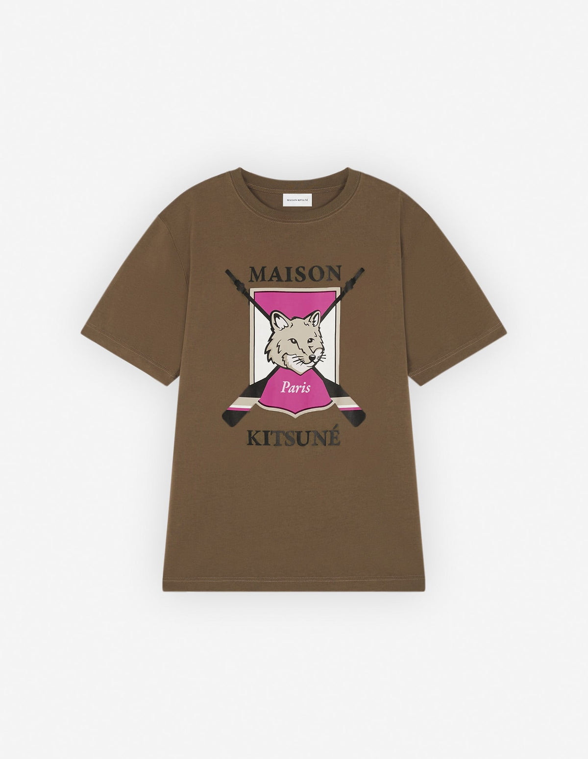  COLLEGE FOX PRINTED COMFORT TEE-SHIRT