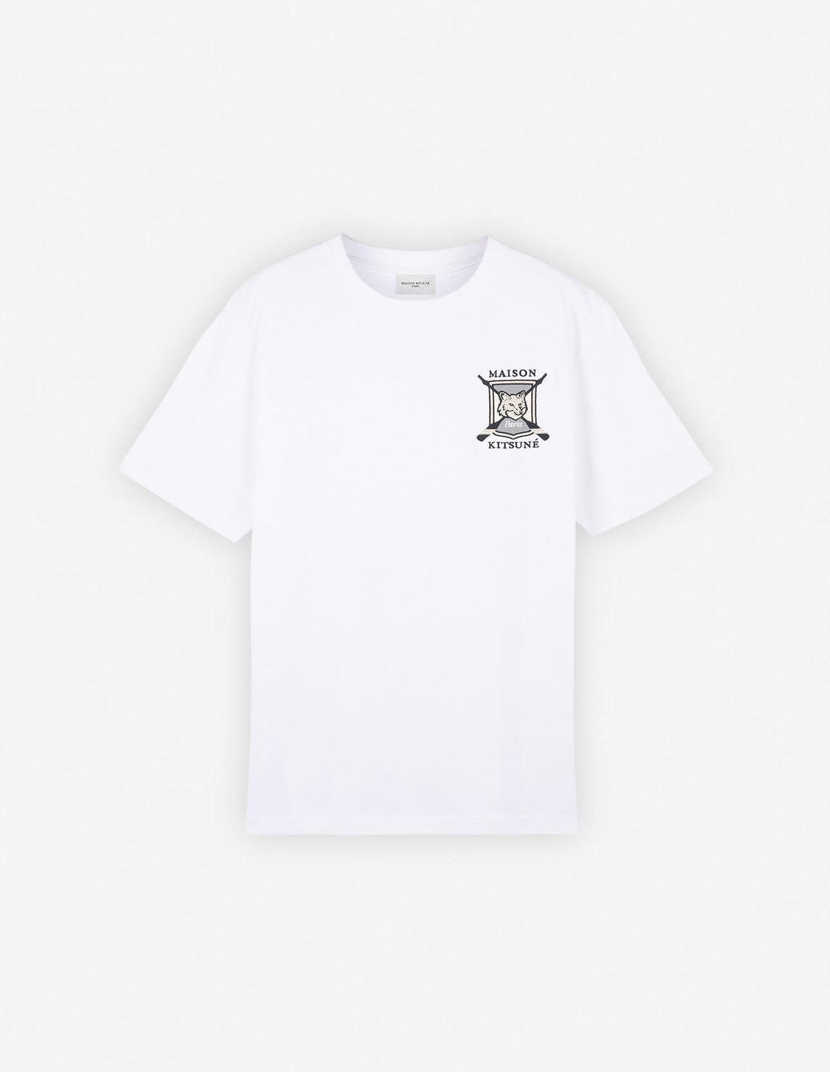  COLLEGE FOX EMBROIDERED COMFORT TEE-SHIRT