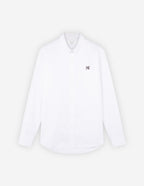  BUTTON DOWN CASUAL SHIRT WITH GREY FOX HEAD PATCH