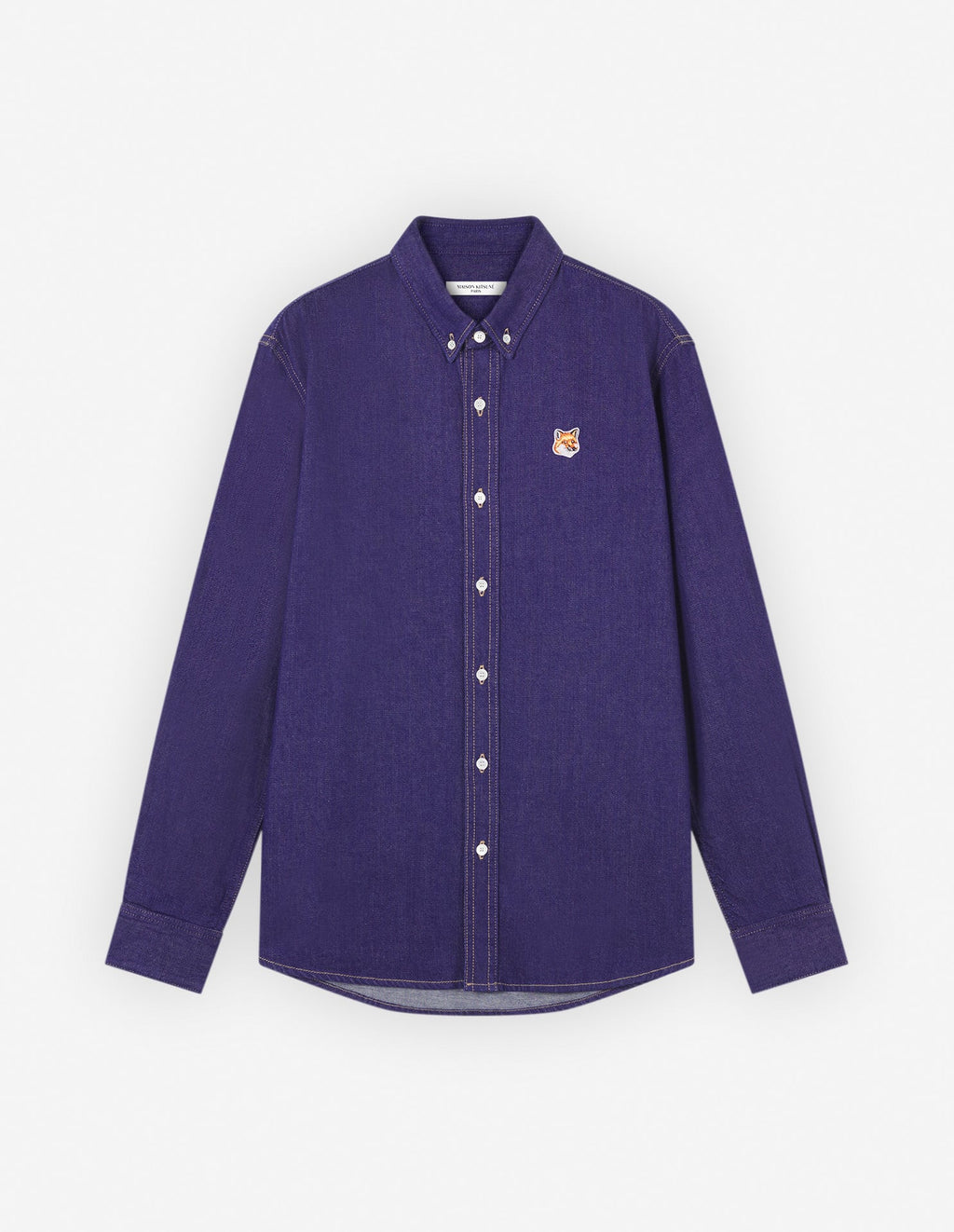  BD CASUAL SHIRT WITH INSTITUTIONAL FOX HEAD PATCH