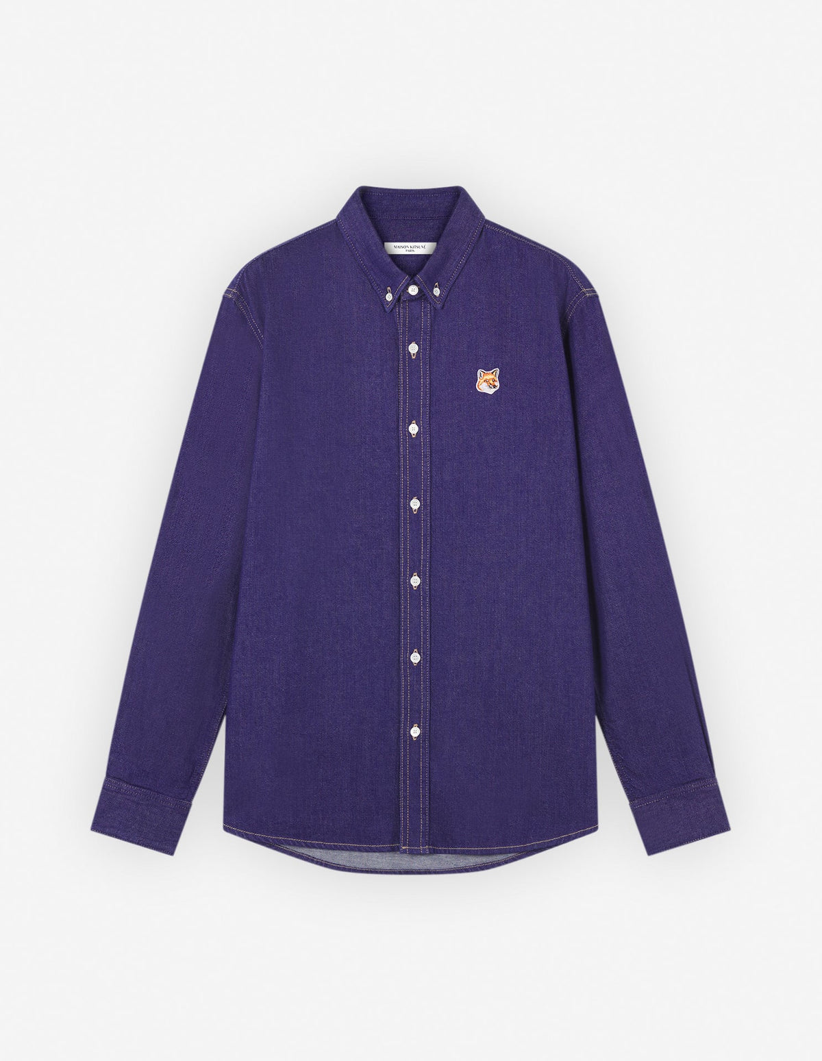  BD CASUAL SHIRT WITH INSTITUTIONAL FOX HEAD PATCH