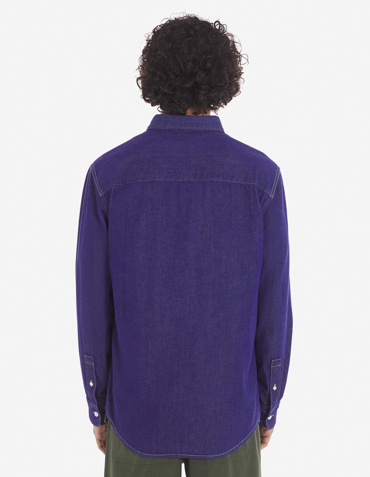  BD CASUAL SHIRT WITH INSTITUTIONAL FOX HEAD PATCH