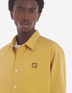  CASUAL SHIRT WITH BOLD FOX HEAD PATCH IN COTTON POPLIN