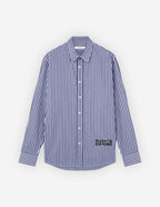 CASUAL SHIRT IN COTTON WITH FLOWER EMBROIDERY