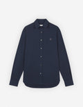  CLASSIC SHIRT WITH BOLD FOX HEAD PATCH IN COTTON POPLIN
