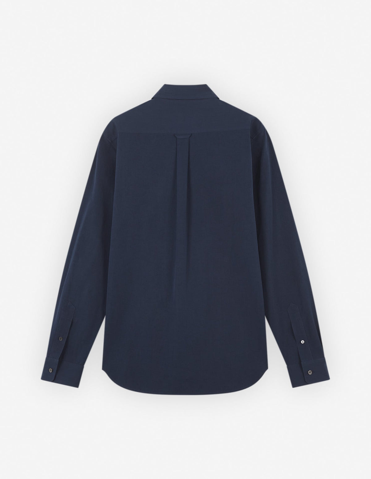  CLASSIC SHIRT WITH BOLD FOX HEAD PATCH IN COTTON POPLIN