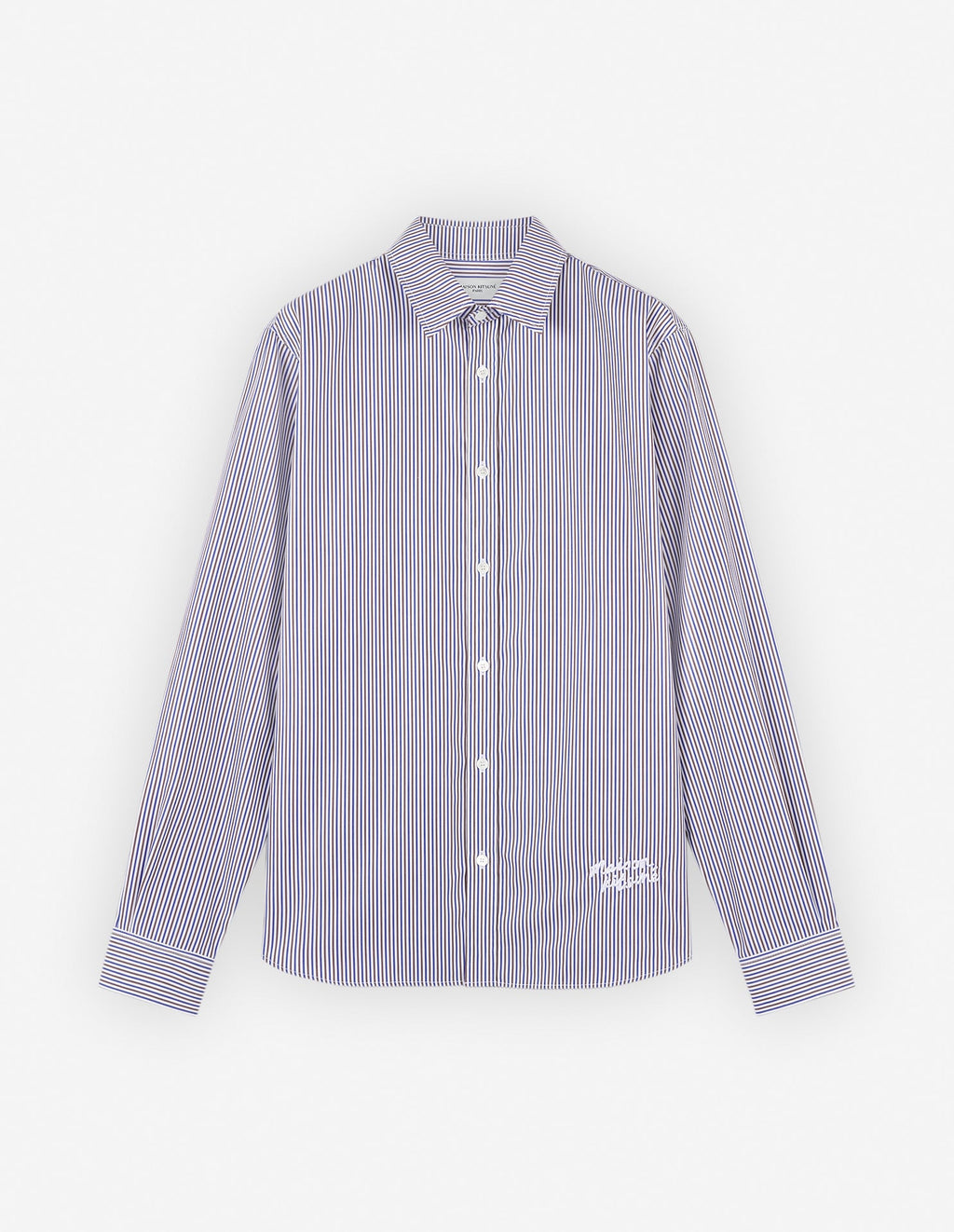  CLASSIC SHIRT IN COTTON WITH LOGO HANDWRITING