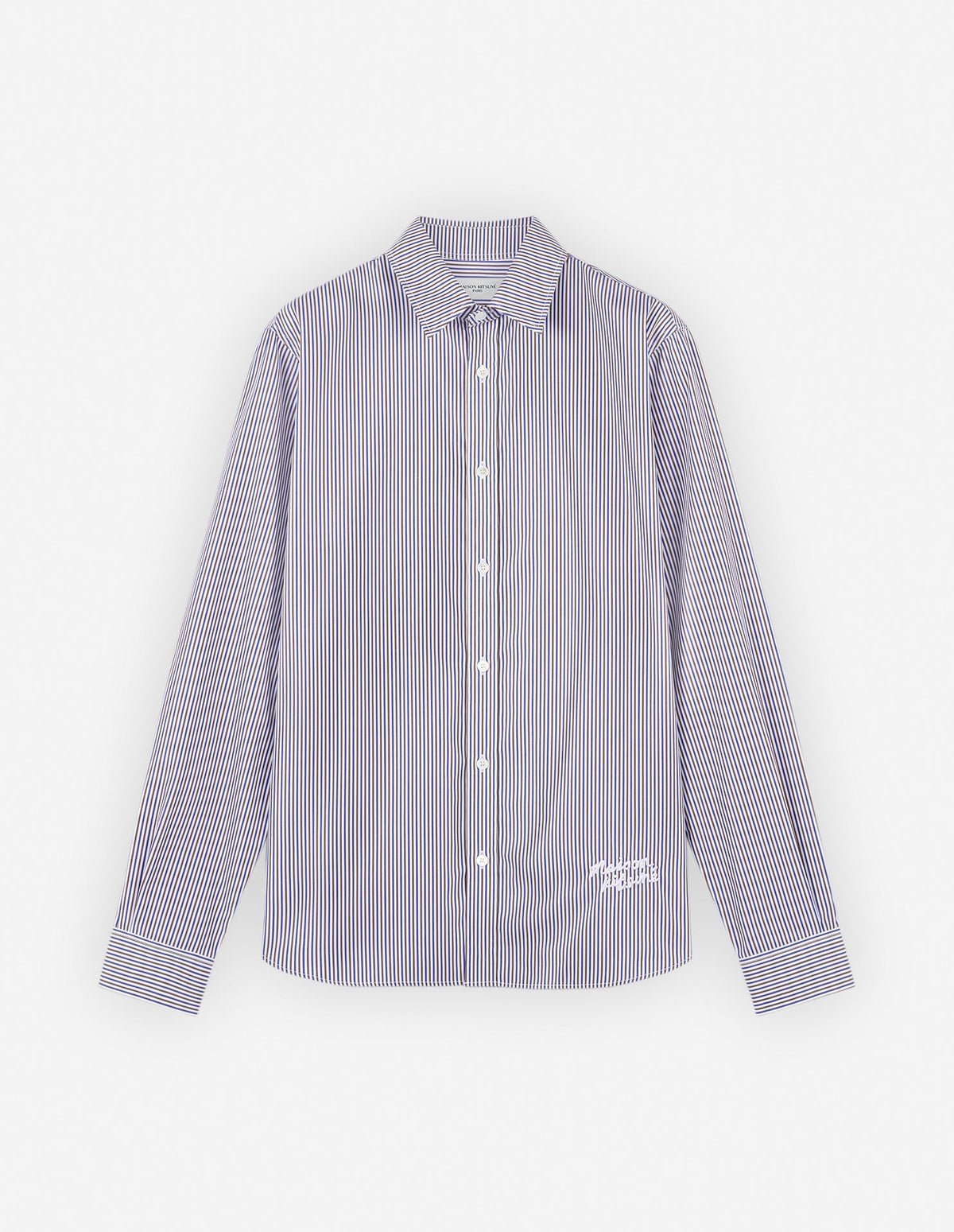  CLASSIC SHIRT IN COTTON WITH LOGO HANDWRITING