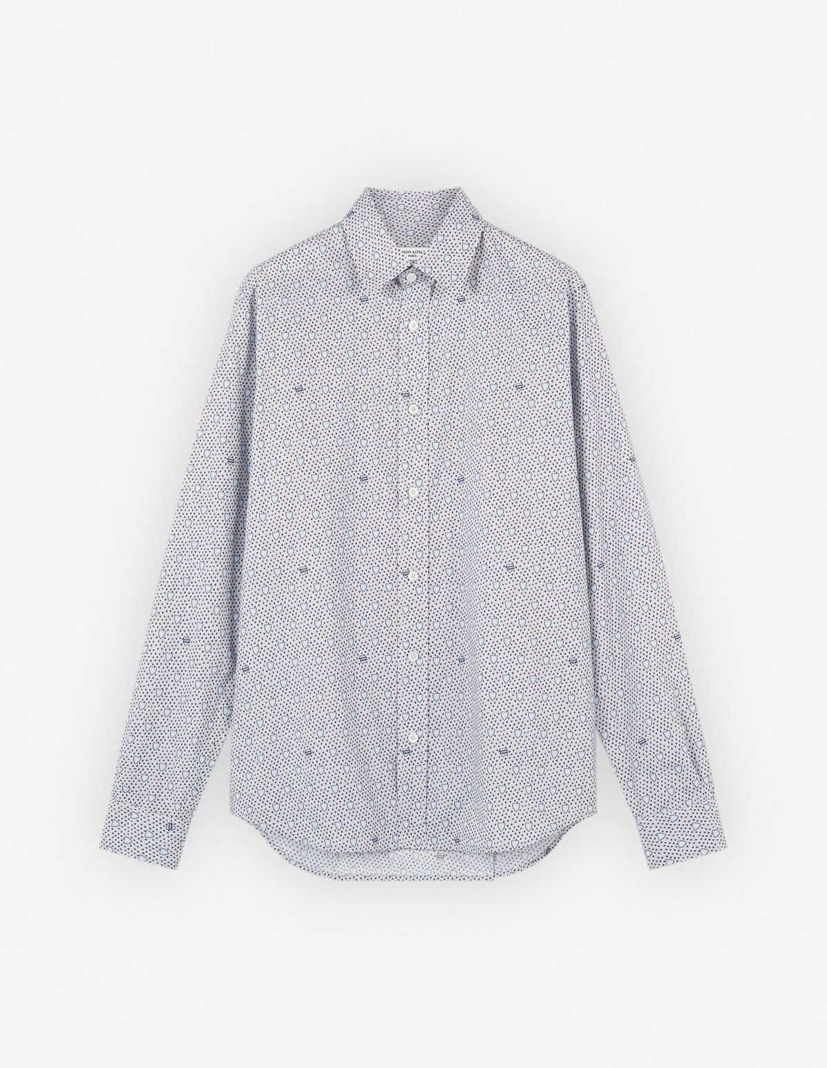  CLASSIC SHIRT IN SHIELD PRINTED COTTON