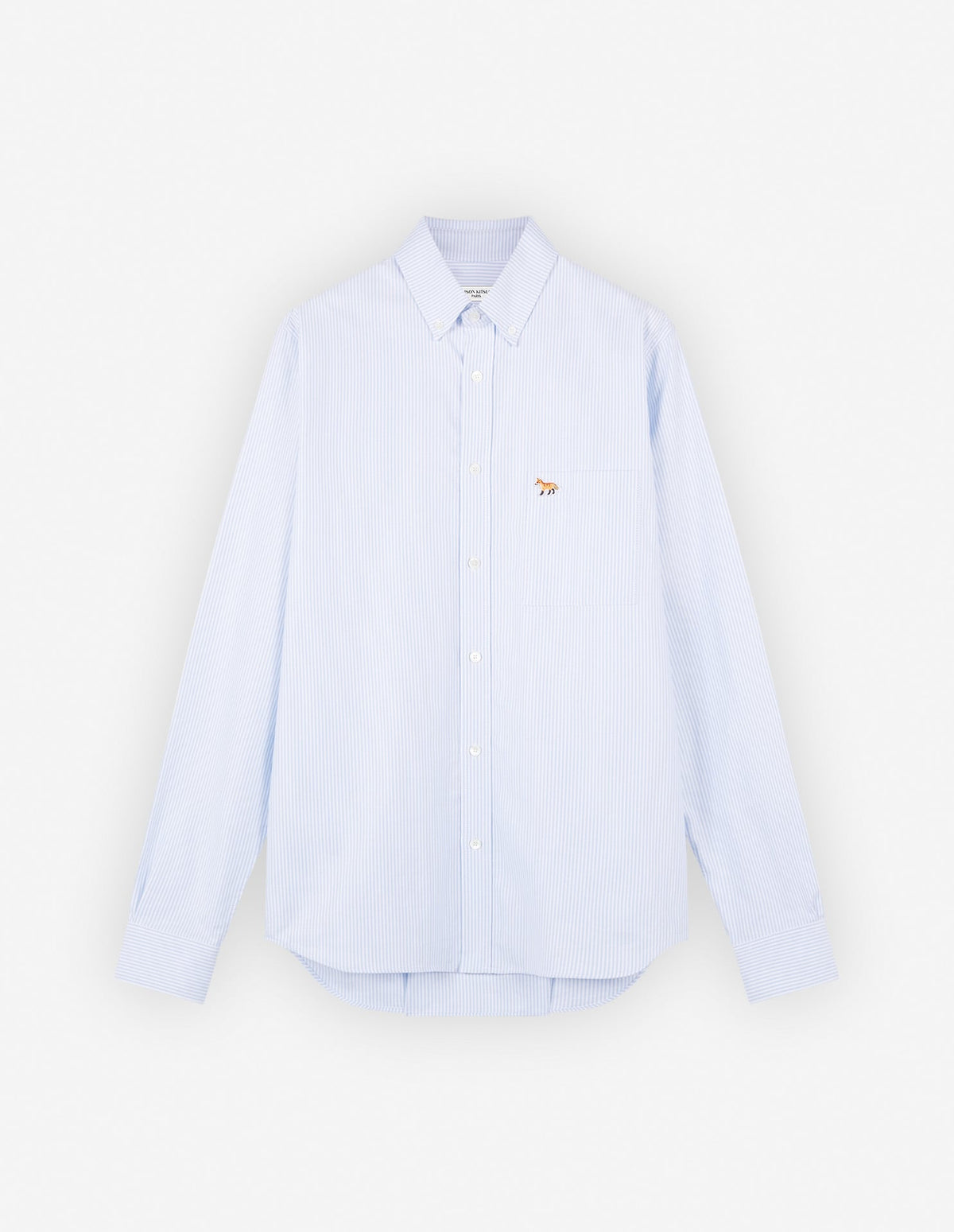  BD CLASSIC SHIRT IN STRIPED OFXORD WITH BABY FOX