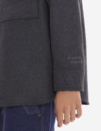 OVERSHIRT IN WOOL MELANGE