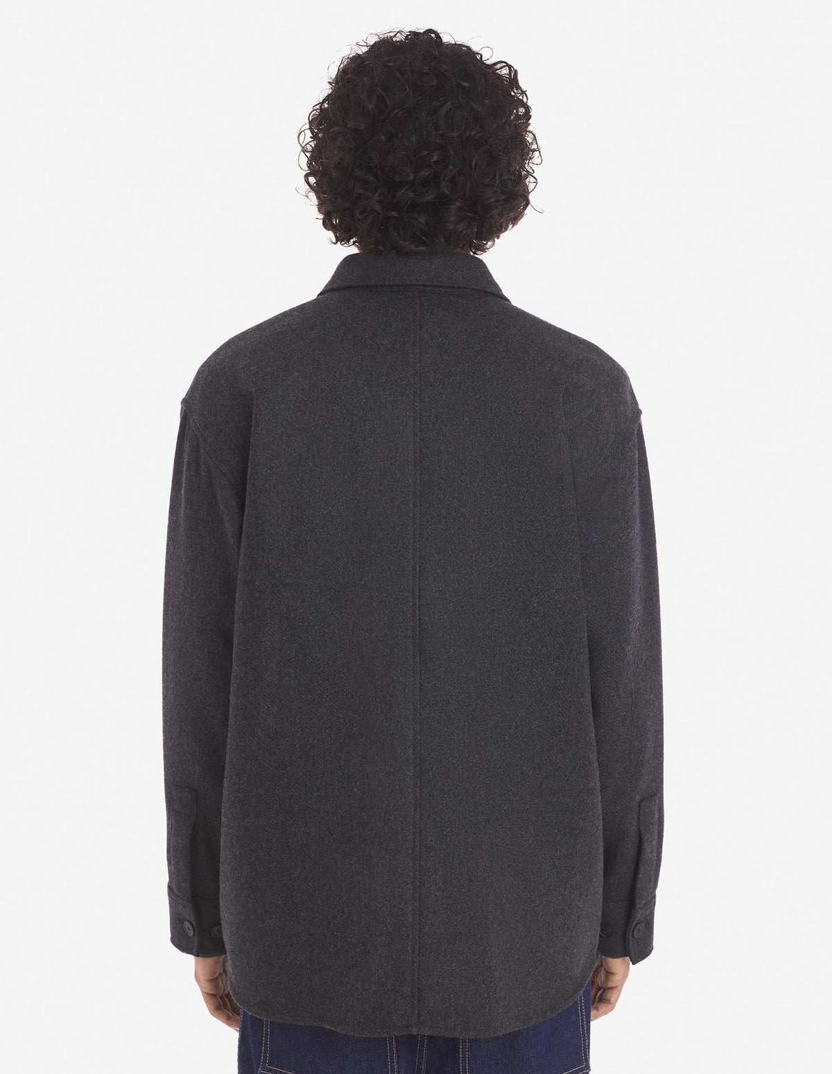  OVERSHIRT IN WOOL MELANGE