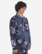  WORKWEAR OVERSHIRT IN BOUQUET CAMEO PRINTED COTTON