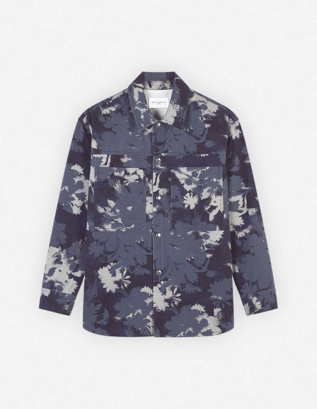  WORKWEAR OVERSHIRT IN BOUQUET CAMEO PRINTED COTTON