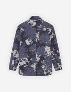  WORKWEAR OVERSHIRT IN BOUQUET CAMEO PRINTED COTTON