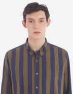 BD CASUAL SHIRT WITH CHEST POCKET IN RUGBY STRIPES