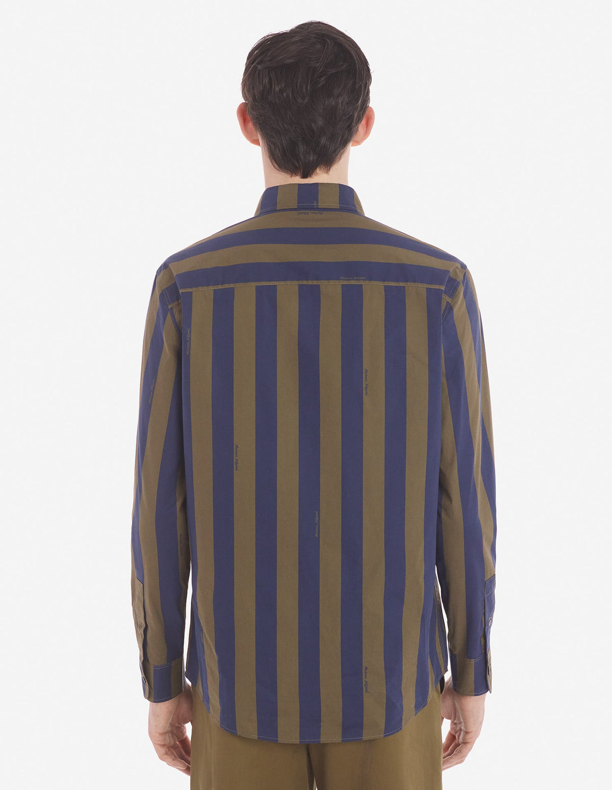 BD CASUAL SHIRT WITH CHEST POCKET IN RUGBY STRIPES