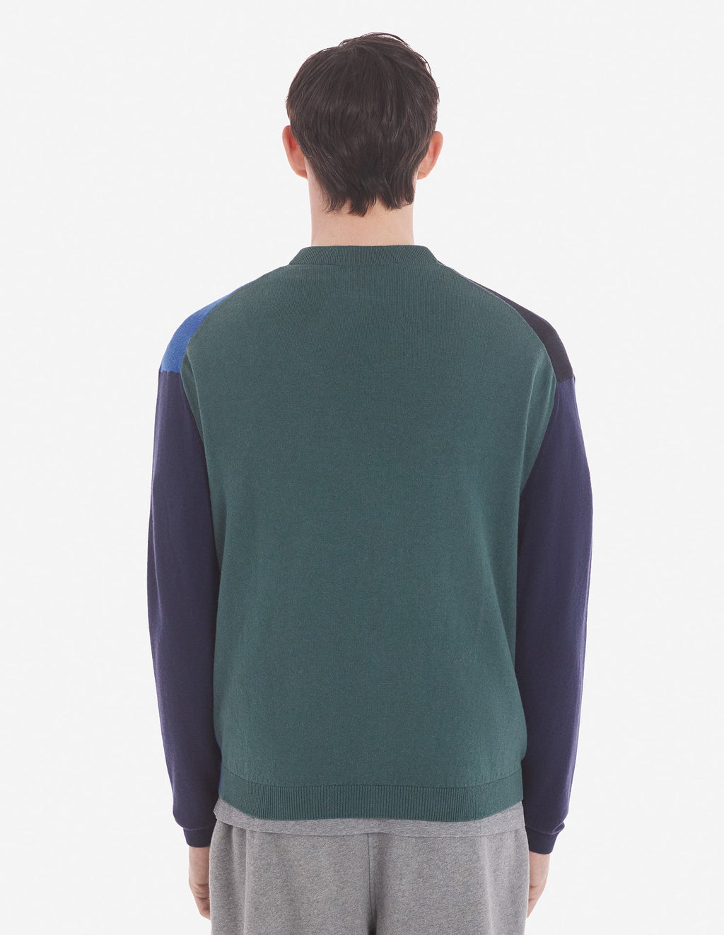  COLOUR BLOCK REGULAR CARDIGAN
