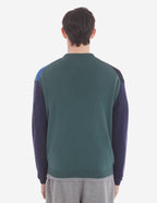  COLOUR BLOCK REGULAR CARDIGAN