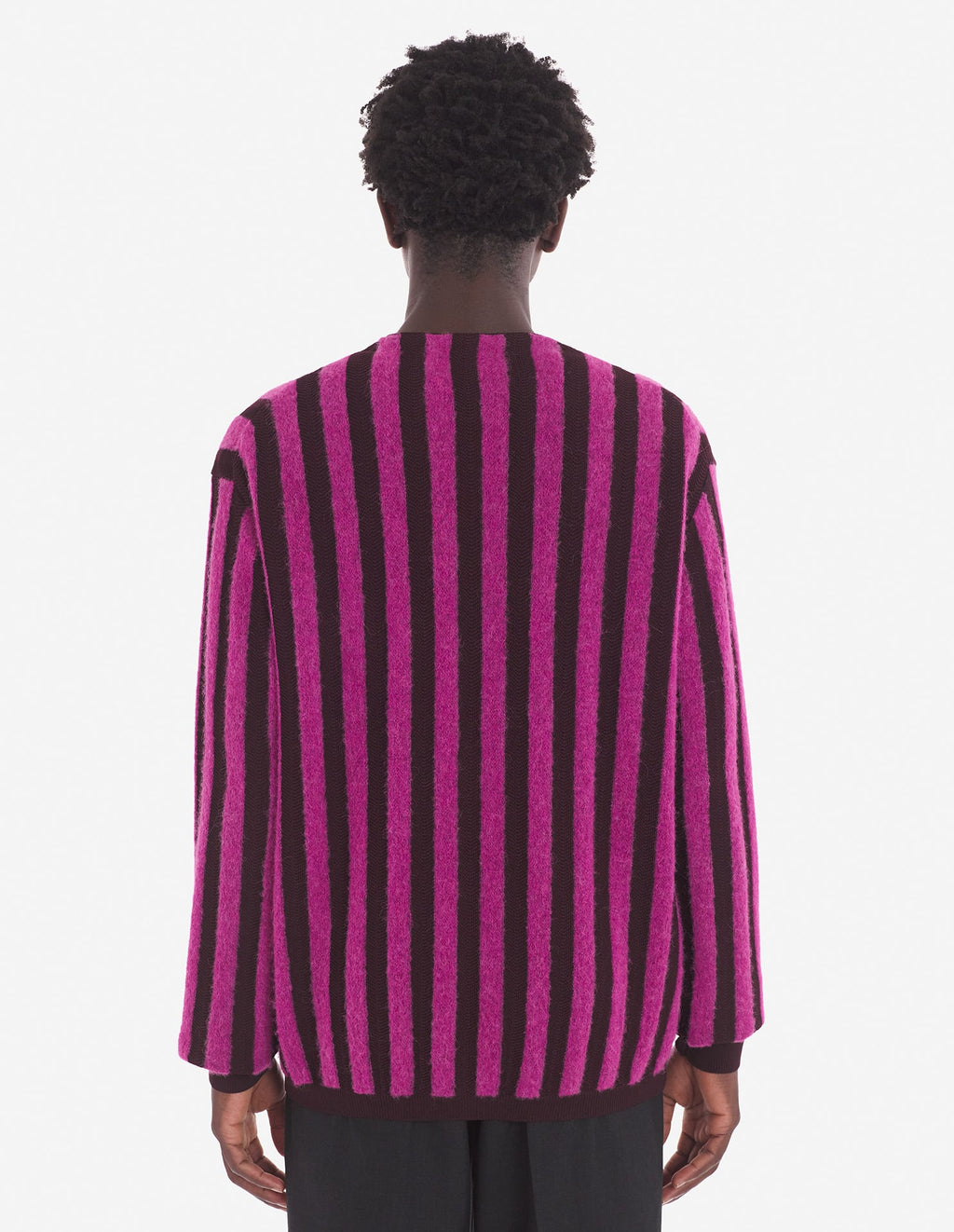  STRIPED COMFORT CARDIGAN