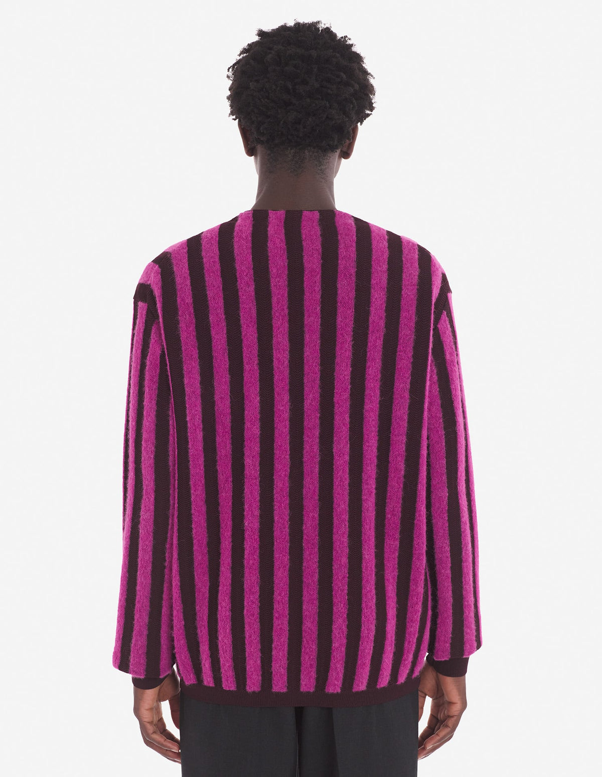  STRIPED COMFORT CARDIGAN