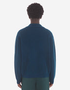  BOLD FOX HEAD PATCH COMFORT RIBBED CARDIGAN