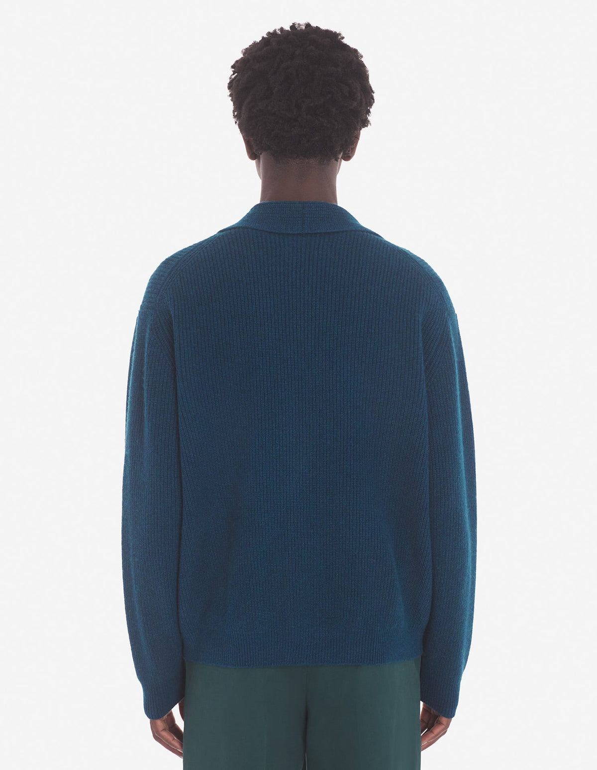  BOLD FOX HEAD PATCH COMFORT RIBBED CARDIGAN