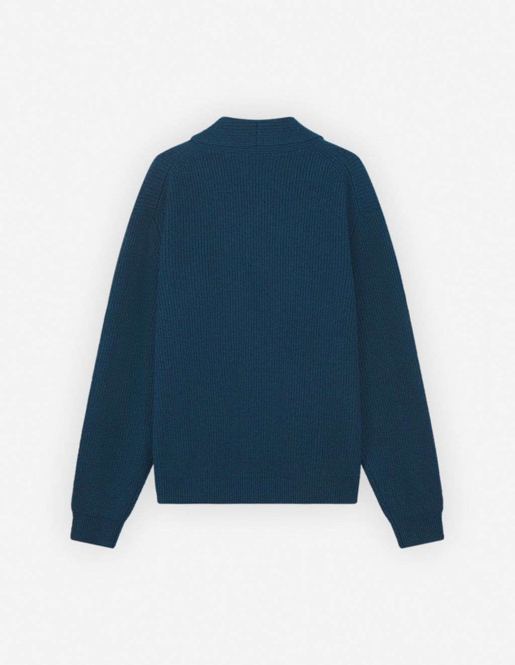  BOLD FOX HEAD PATCH COMFORT RIBBED CARDIGAN