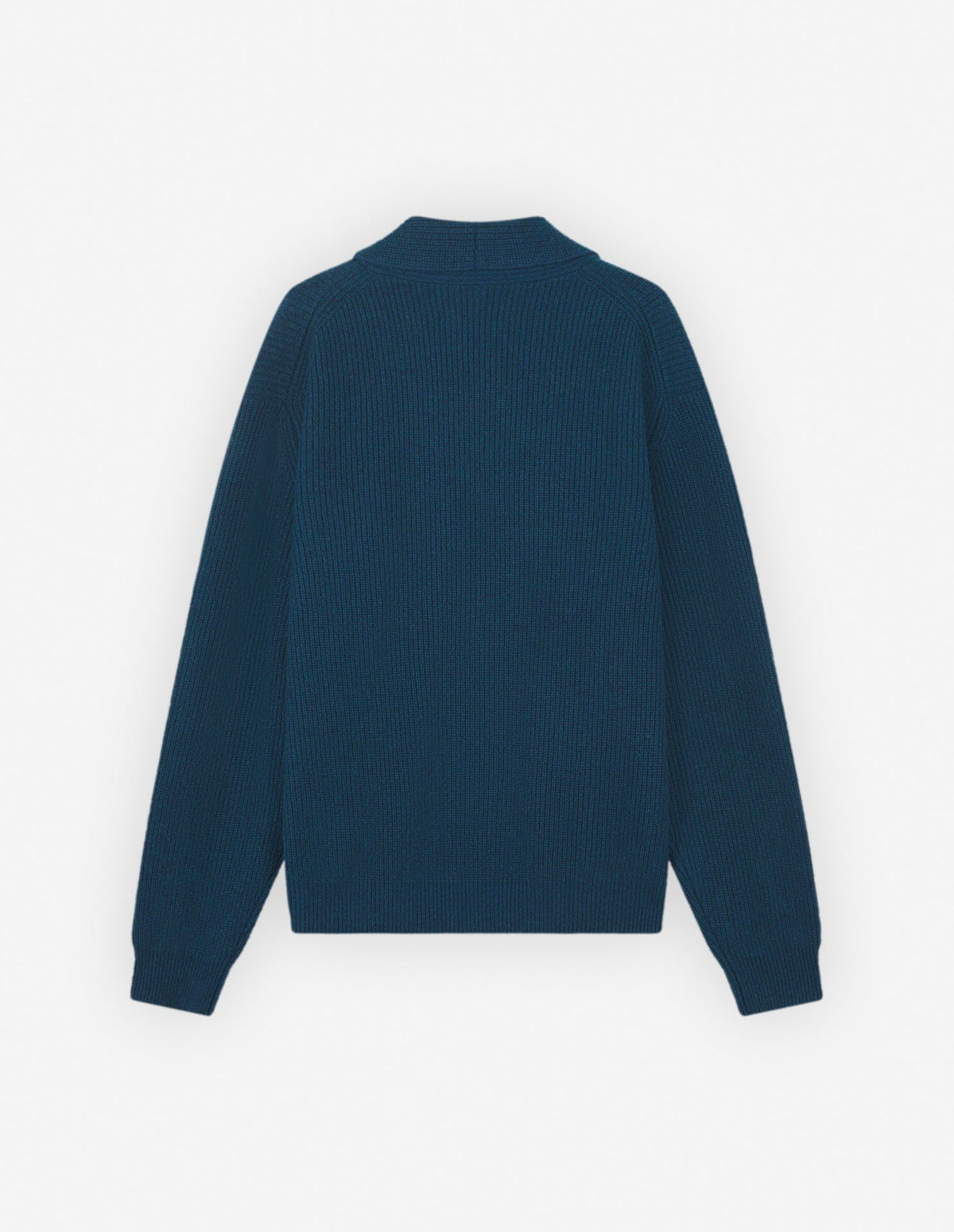  BOLD FOX HEAD PATCH COMFORT RIBBED CARDIGAN