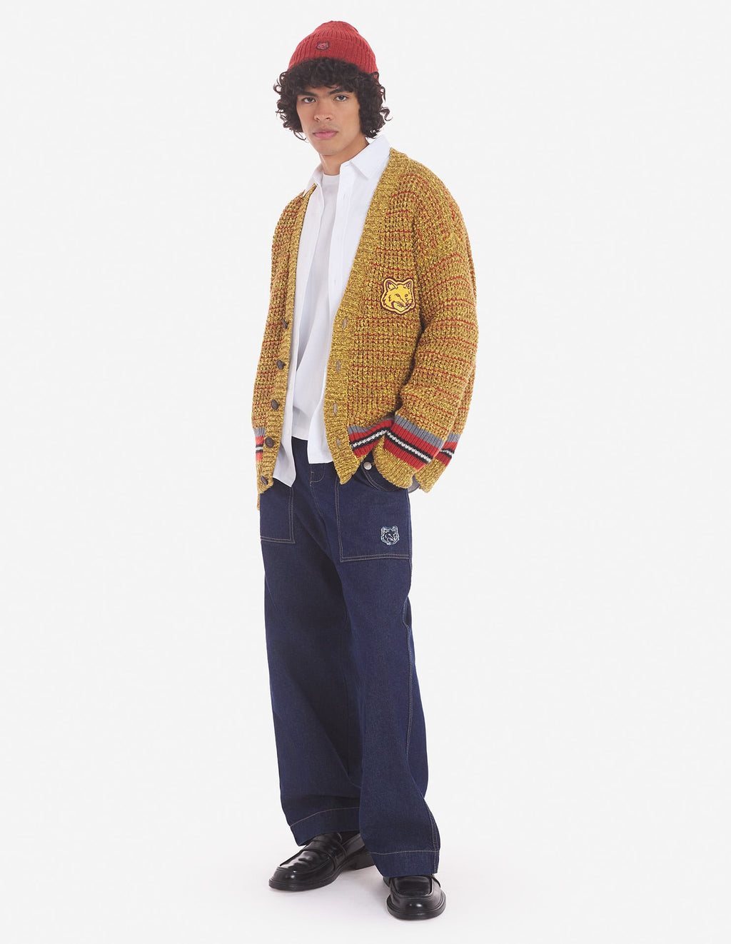  BOLD FOX HEAD CRAFTY COMFORT CARDIGAN