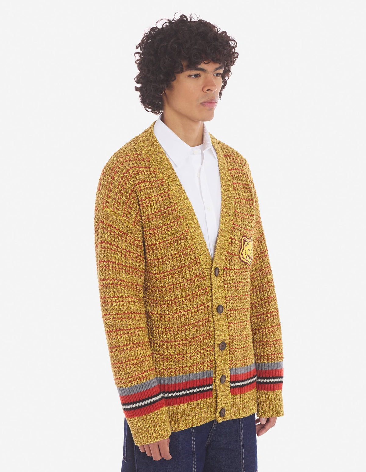  BOLD FOX HEAD CRAFTY COMFORT CARDIGAN