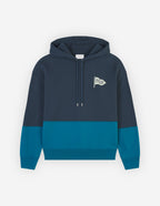  COLOR BLOCK OVERSIZE HOODIE
