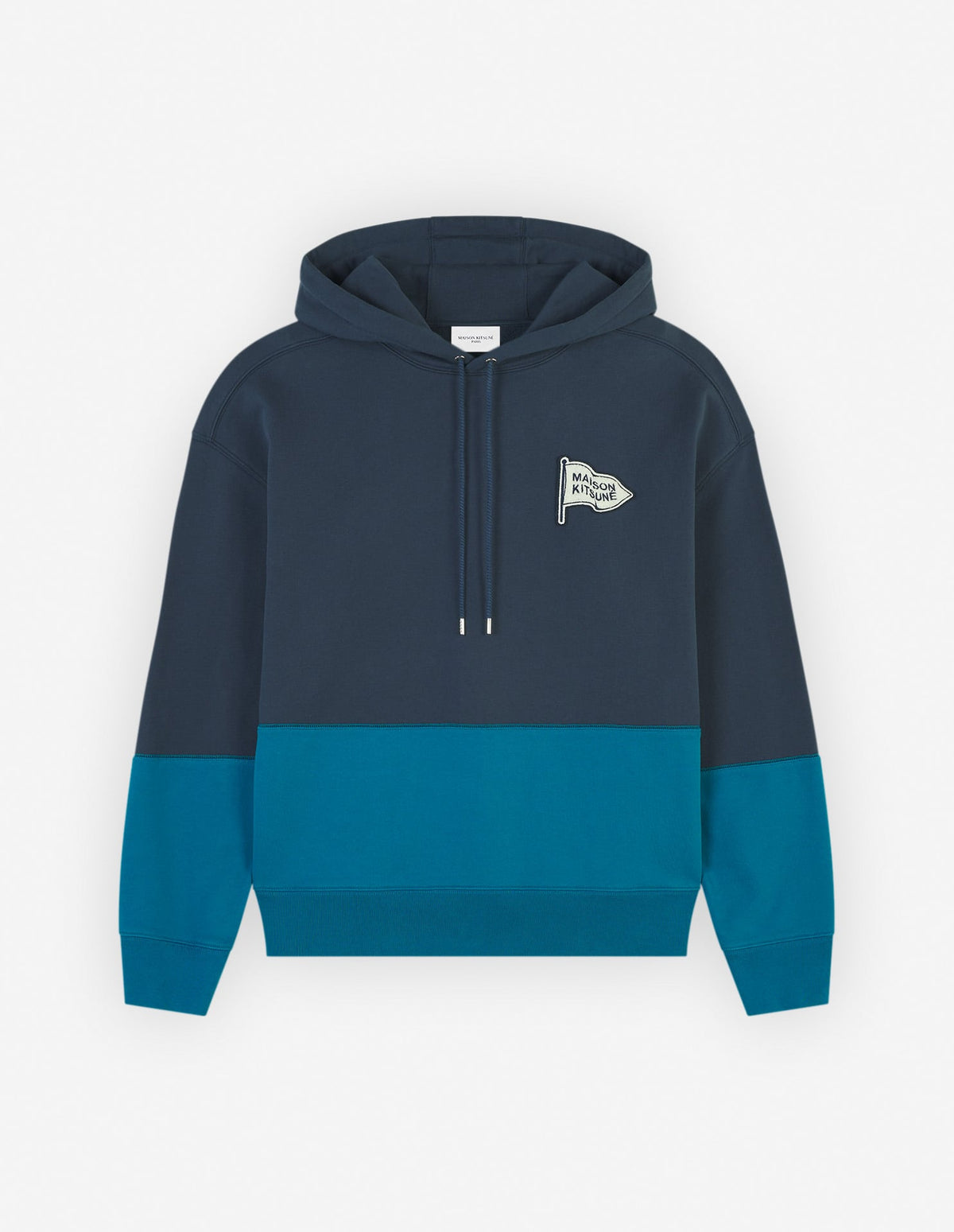  COLOR BLOCK OVERSIZE HOODIE