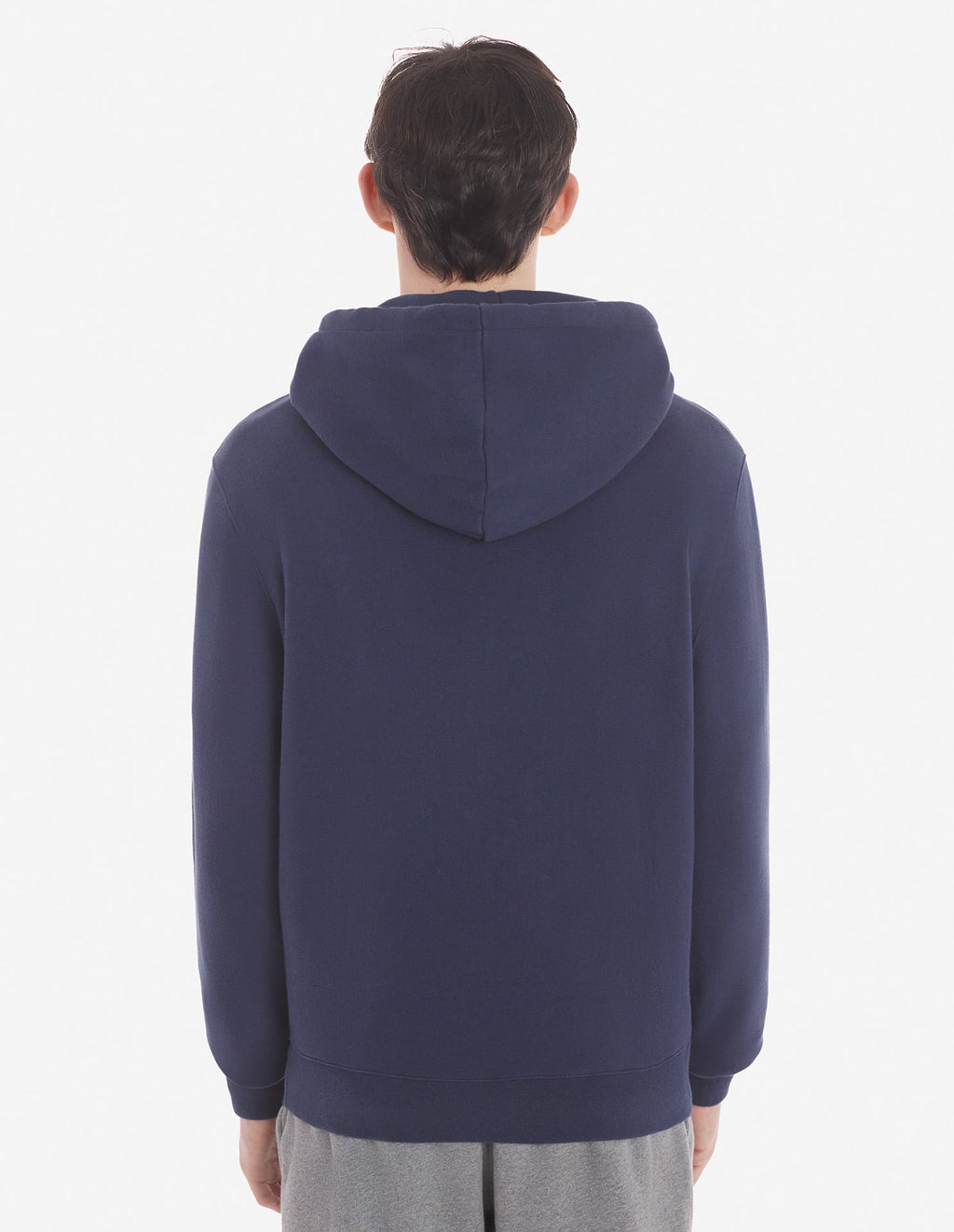  BOLD FOX HEAD PATCH COMFORT ZIPPED HOODIE