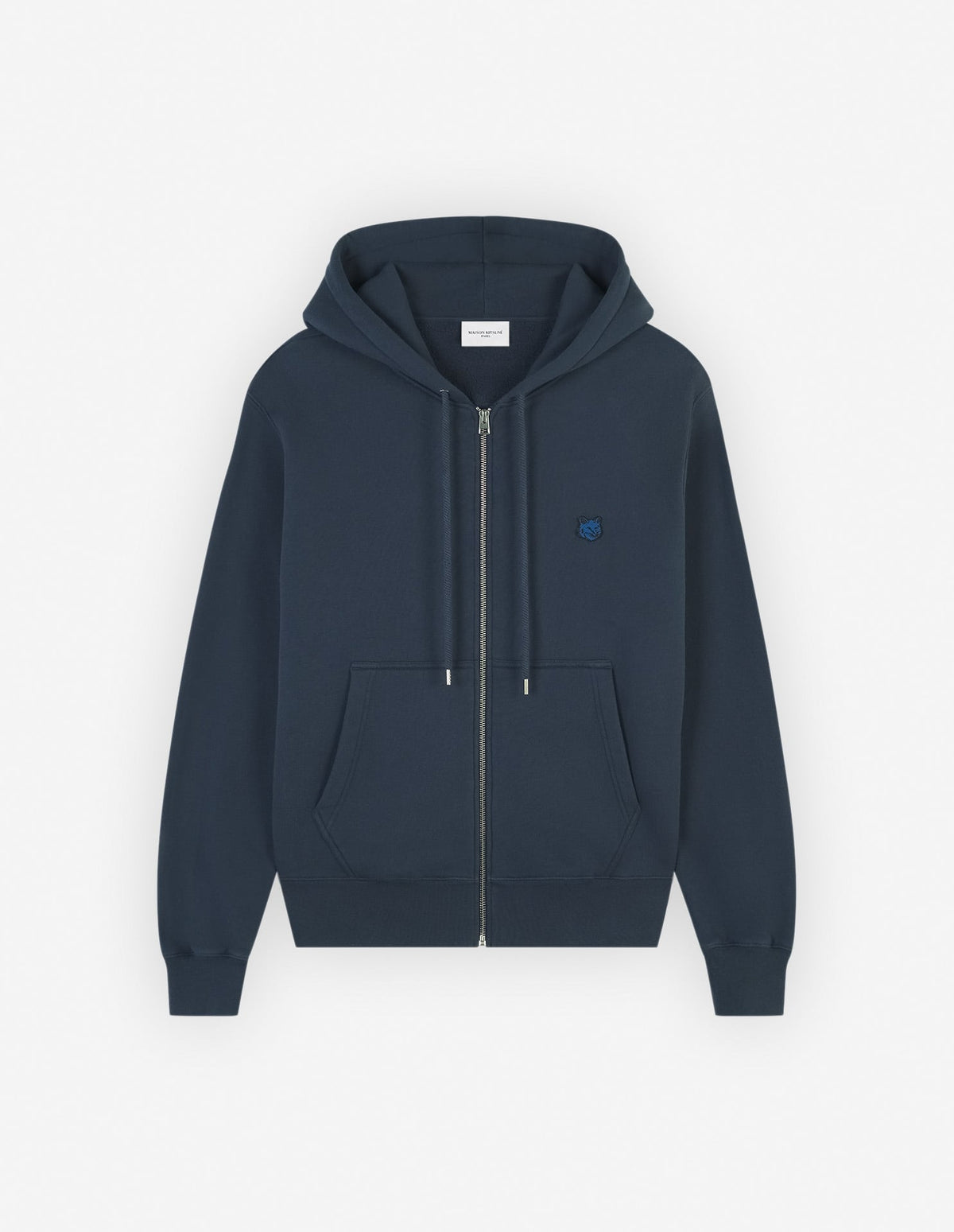  BOLD FOX HEAD PATCH COMFORT ZIPPED HOODIE