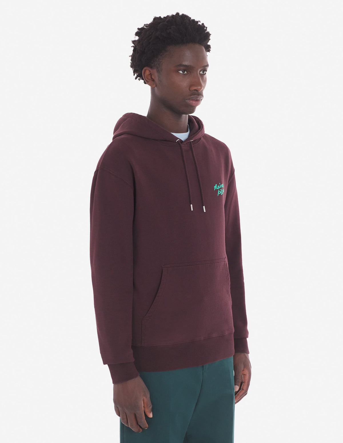  MAISON KITSUNE HANDWRITING REGULAR HOODIE